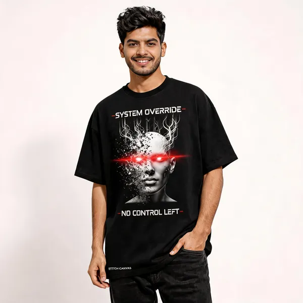 Black_Cotton_Oversized_Graphic_Print_T-Shirt_For_Men