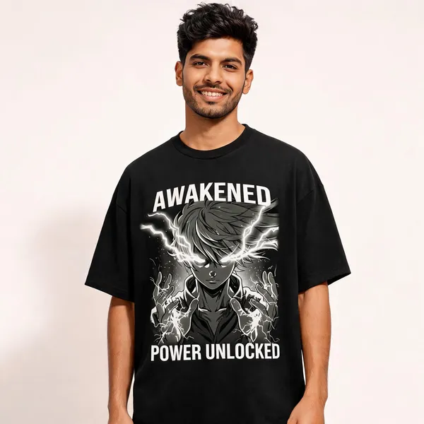 Black_Cotton_Oversized_Anime_Graphic_Print_T-Shirt_For_Men