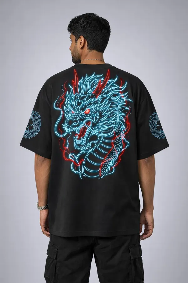 Black_Cotton_Oversized_Graphic_Print_T-Shirt_For_Men