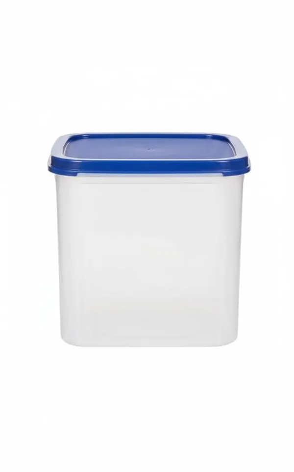 White_And_Blue_Plastic_Food_Storage_Container_For_Food_Storage