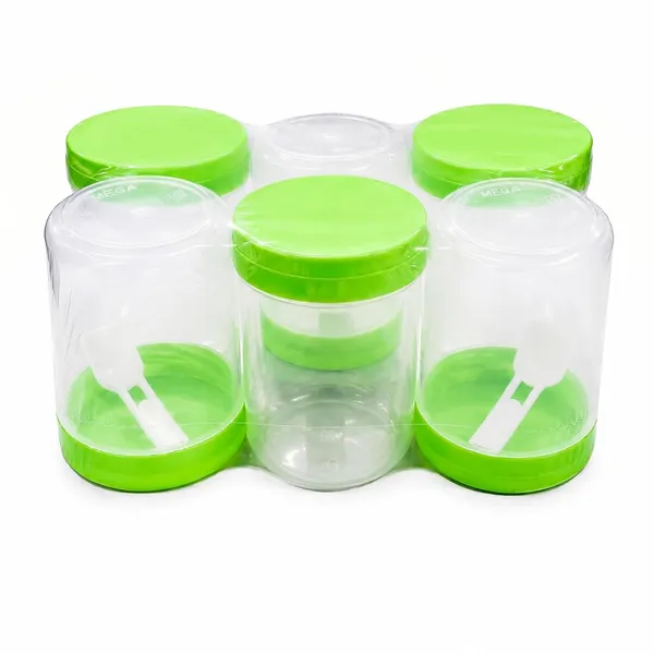 Green_Plastic_Food_Container_For_Storing_Dry_Food_Items_Pack_Of_6