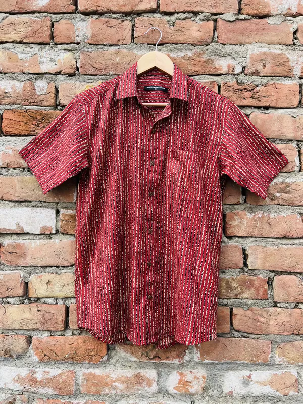 Striped_Print_Cotton_Shirt_For_Men