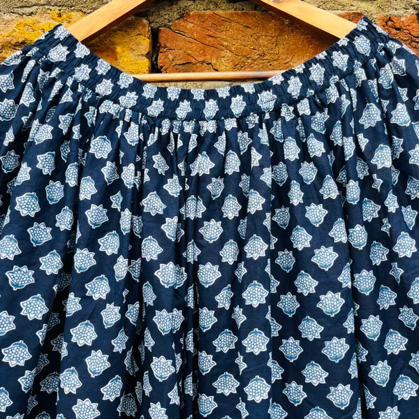 Lotus_Leaf_Cotton_Flared_Skirt