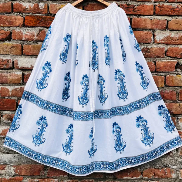 Jaipuri_Handblock_Printed_Cotton_Skirt_For_Women