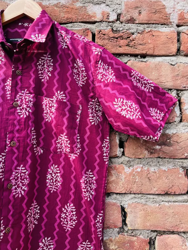 Sanganei_Hadblock_Printed_Cotton_Shirt_For_Men