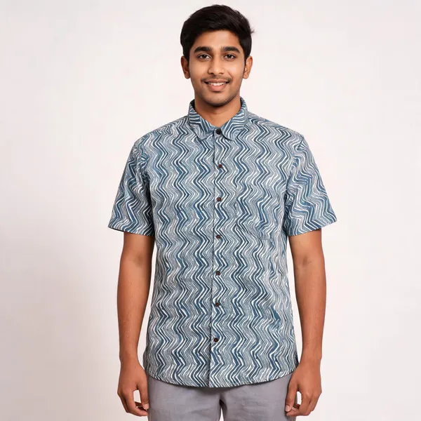 Grey_Pure_Cotton_Relaxed_Fit_Abstract_Print_Shirt_For_Men