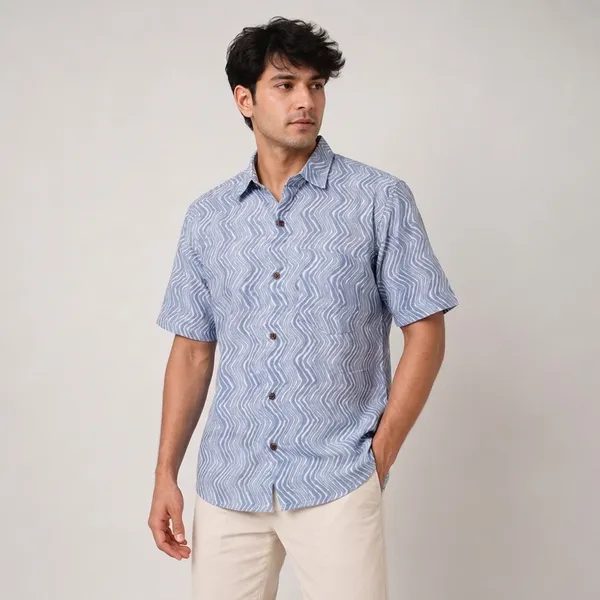 Sanganeri_Handblock_Printed_Cotton_Shirt_For_Men
