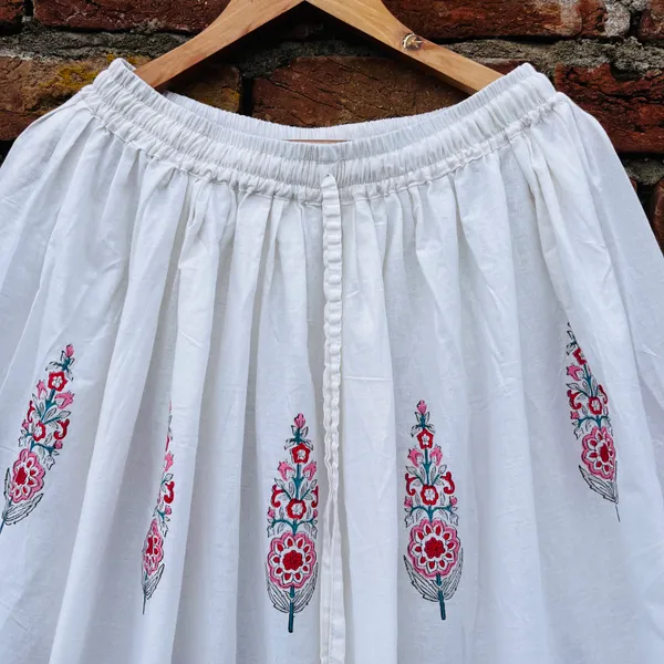 Sanganeri_Handblock_Printed_Cotton_Skirt_For_Women