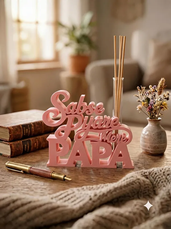 Sabse_Pyare_Mere_Papa_Typography_Reed_Diffuser