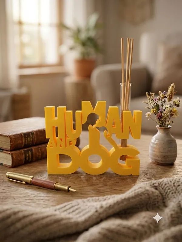 Human_And_Dog_Typography_Reed_Diffuser
