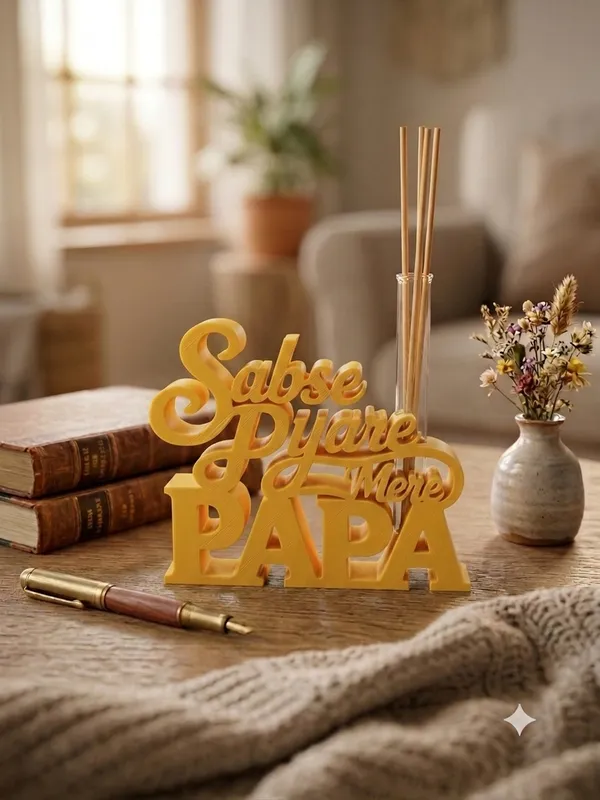 Sabse_Pyare_Mere_Papa_Typography_Reed_Diffuser