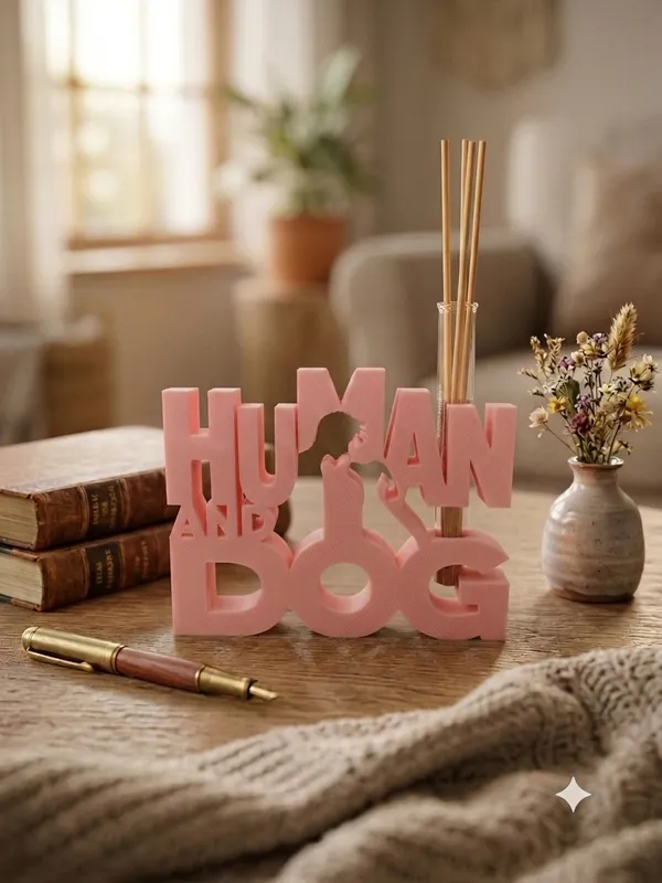 Human_And_Dog_Typography_Reed_Diffuser