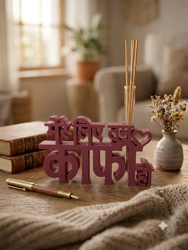 Mere_Liye_Tum_Kaafi_Hoon_Typography_Reed_Diffuser