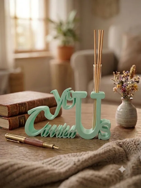 3D_Printed|_You_Carried_Us_Typography_Reed_Diffuser