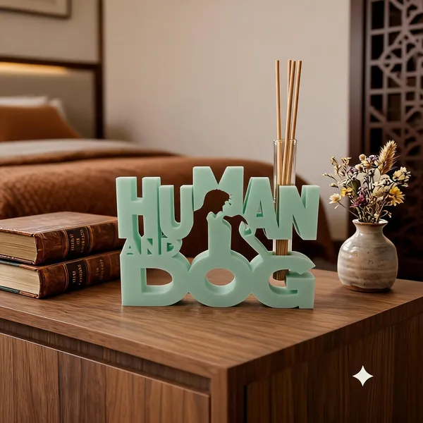 Human_And_Dog_Typography_Reed_Diffuser
