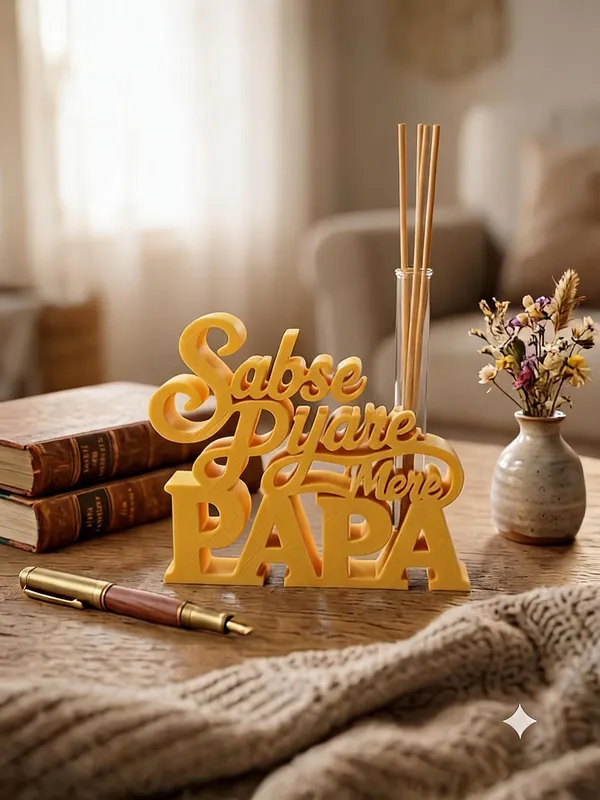 Sabse_Pyare_Mere_Papa_Typography_Reed_Diffuser