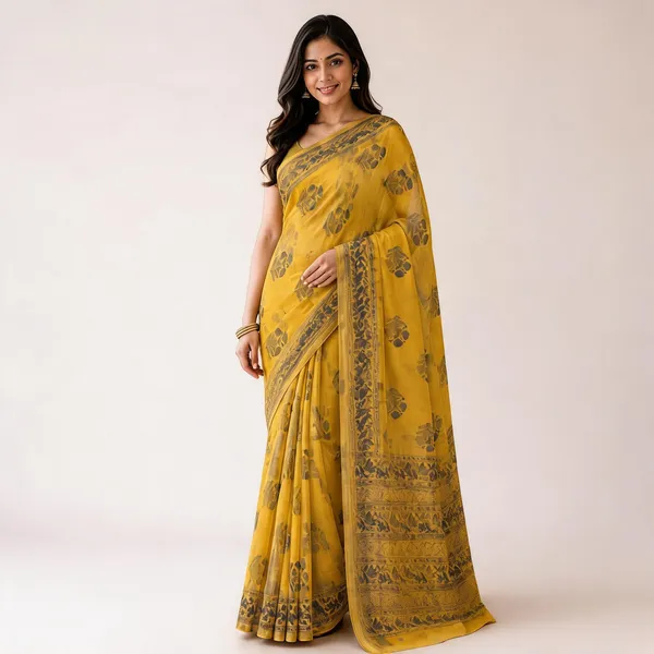 Yellow_Kota_Doria_Embroidered_Ethnic_Saree_For_Women