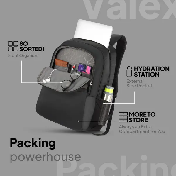 American_Tourister_Valex_28l_Backpack_17_Laptop_Bag_2_Compartments_College_Office_Backpack_For_Men_And_Women_Black_1_Year_Global_Warranty