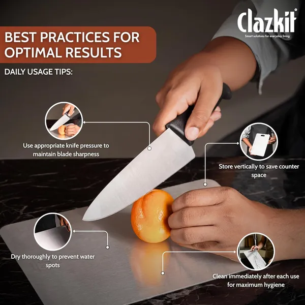 Clazkit_Stainless_Steel_Chopping_Board_Vegetable_Fruit_Cutting_Kneeding_Cake_Prep_Heavy_Duty_Chopping_Board_Size_31_8cm_X_21cm