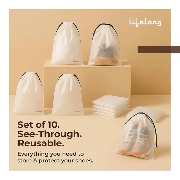 Lifelong_Shoe_Bags_For_Travel_Drawstring_Travel_Shoe_Bags_For_Packing_Dustproof_Portable_Travel_Shoe_Storage_Bag_For_Men_And_Women_Clear_Large_10_Pack