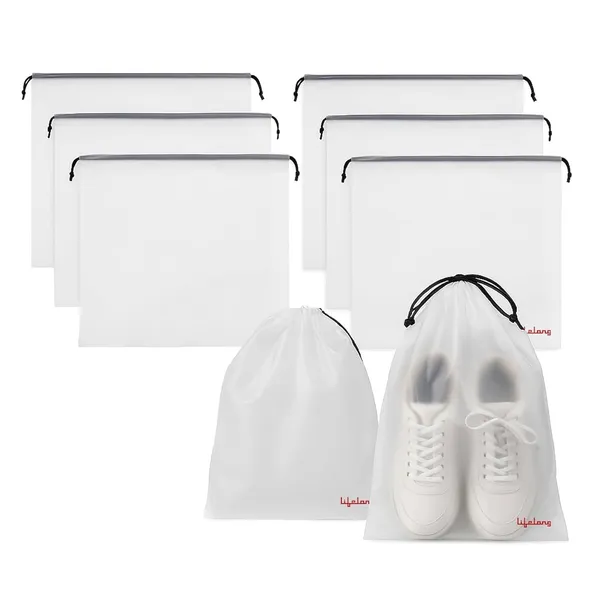 Lifelong_Shoe_Bags_For_Travel_Drawstring_Travel_Shoe_Bags_For_Packing_Dustproof_Portable_Travel_Shoe_Storage_Bag_For_Men_And_Women_Clear_Large_Pack_Of_6