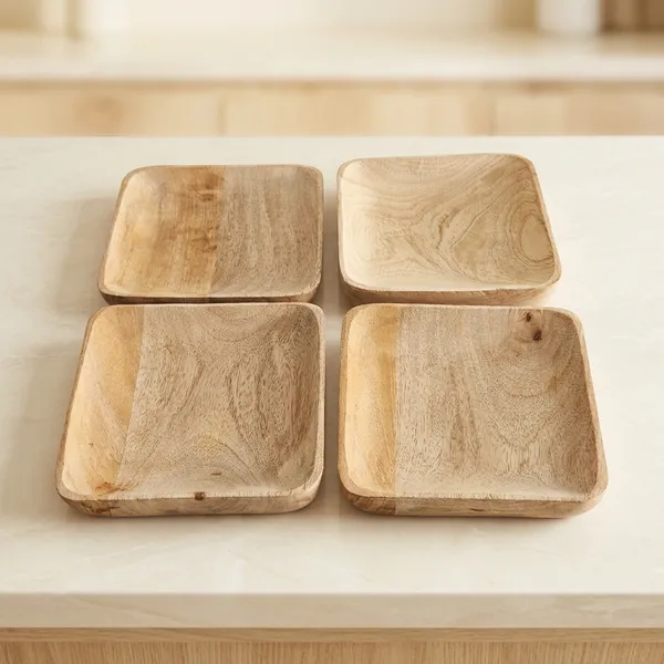 Wooden_Square_Serving_Plates_Set_Of_4