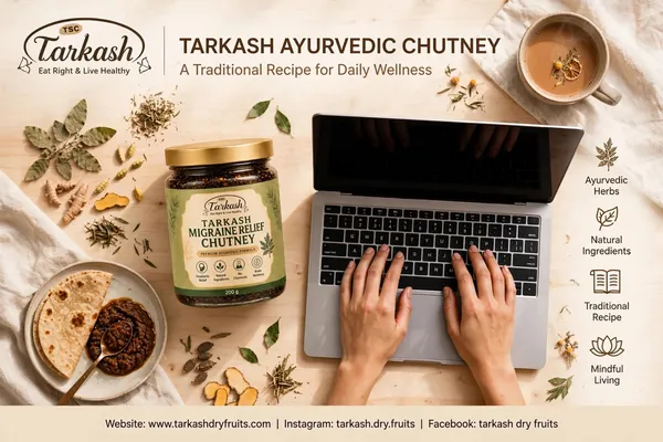 Migraine_Relief_Herbal_Chutney_With_Dry_Fruits