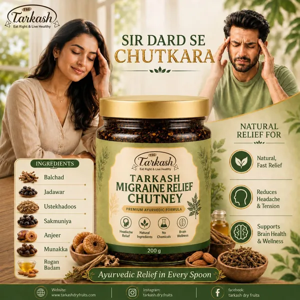 Migraine_Relief_Herbal_Chutney_With_Dry_Fruits