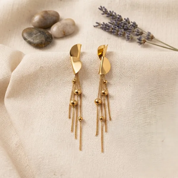 Gold_Stainless_Steel_Dangling_Earrings_For_Women
