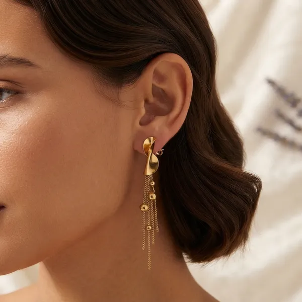 Gold_Stainless_Steel_Dangling_Earrings_For_Women