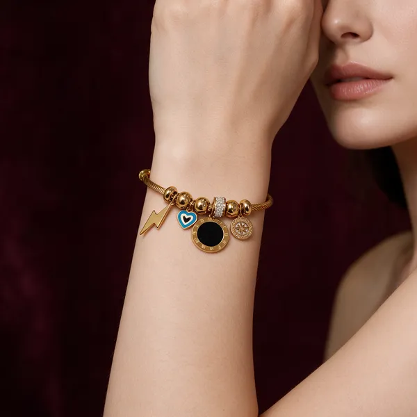 Gold-Tone_Charm_Bracelet_For_Women
