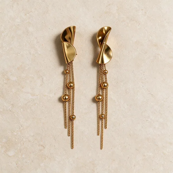Gold_Stainless_Steel_Dangling_Earrings_For_Women