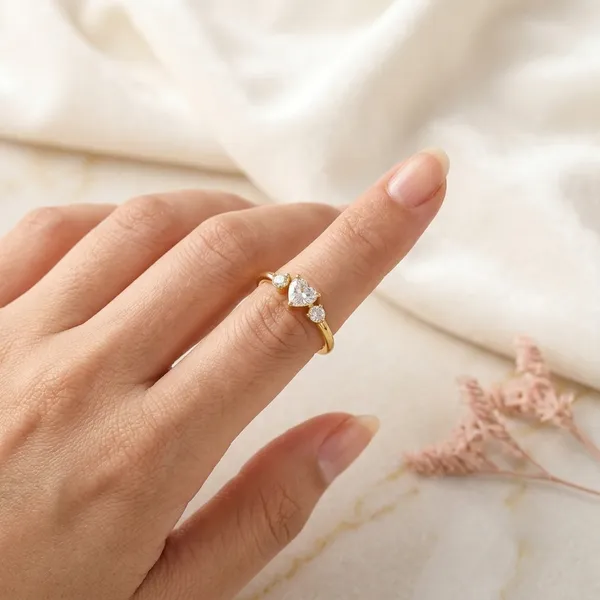 Gold_Tone_Floral_Ring_For_Women