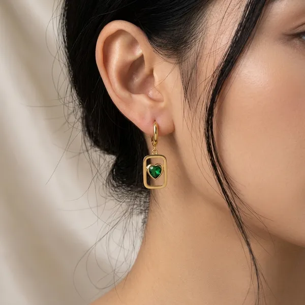Gold_Tone_Stainless_Steel_Geometric_Drop_Earrings_For_Women