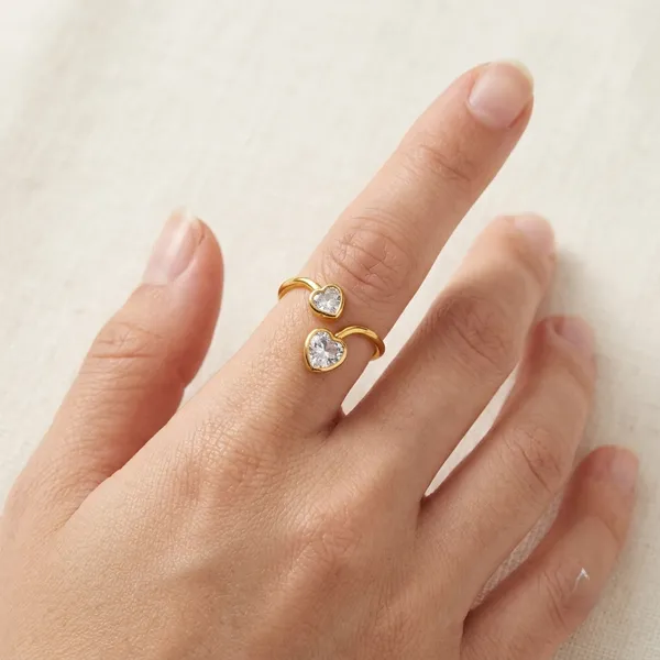 Gold_Tone_Crystal_Ring_For_Women