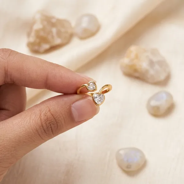 Gold_Tone_Crystal_Ring_For_Women