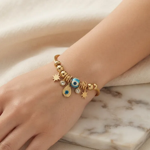 Gold-Tone_Evil_Eye_Charm_Bangle_Bracelet_For_Women