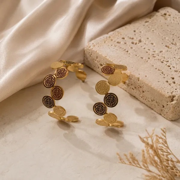 Gold_Tone_Stainless_Steel_Earring_For_Women
