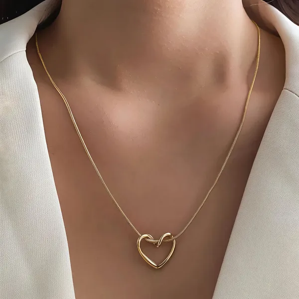Eternal_Love_Open_Heart_Gold-Tone_Pendant_Necklace