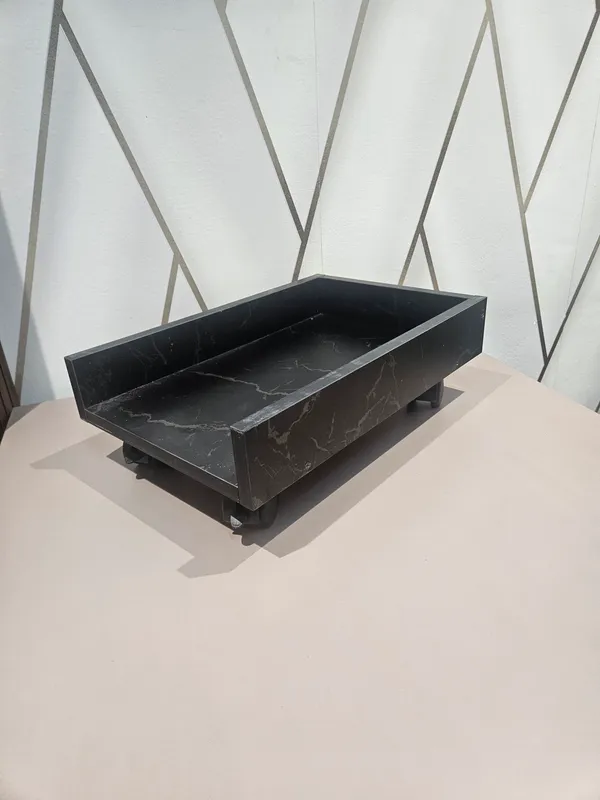 Wooden_Home_Office_Black_Marble_Cpu_Trolley