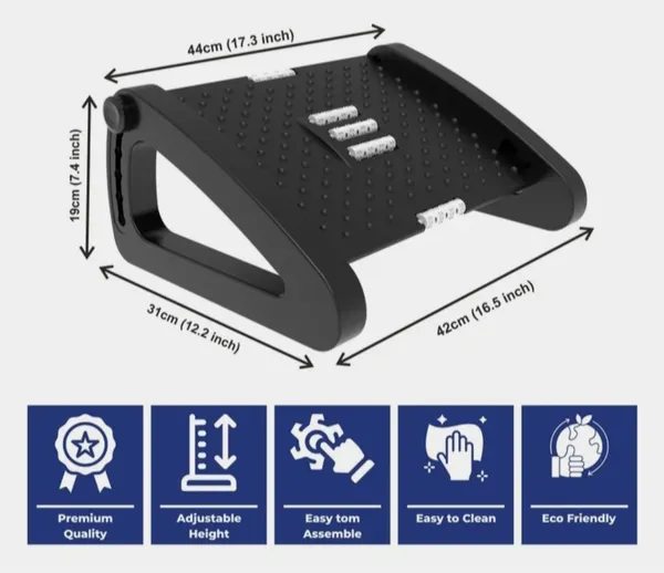 Plastic_Ergonomic_Black_Footrest