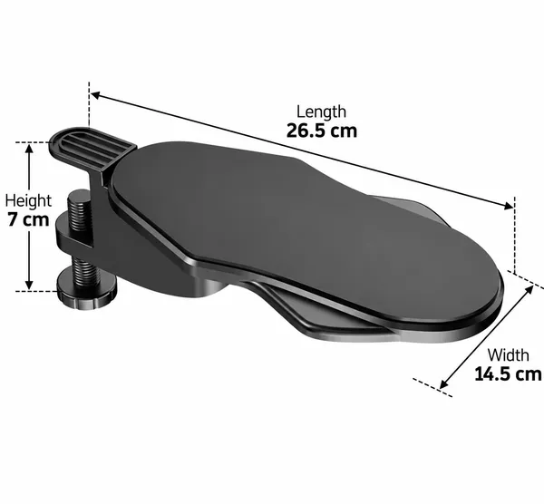 Silicone_Ergonomic_Black_Armrest