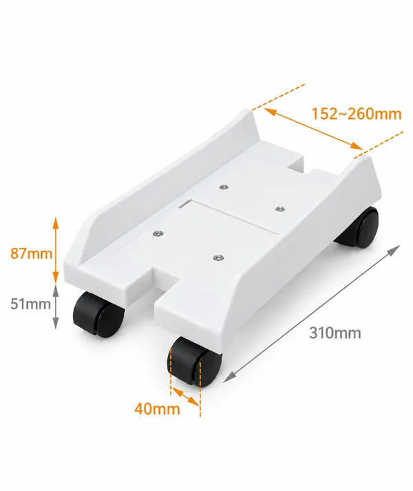 Plastic_Home_Office_White_Cpu_Trolley
