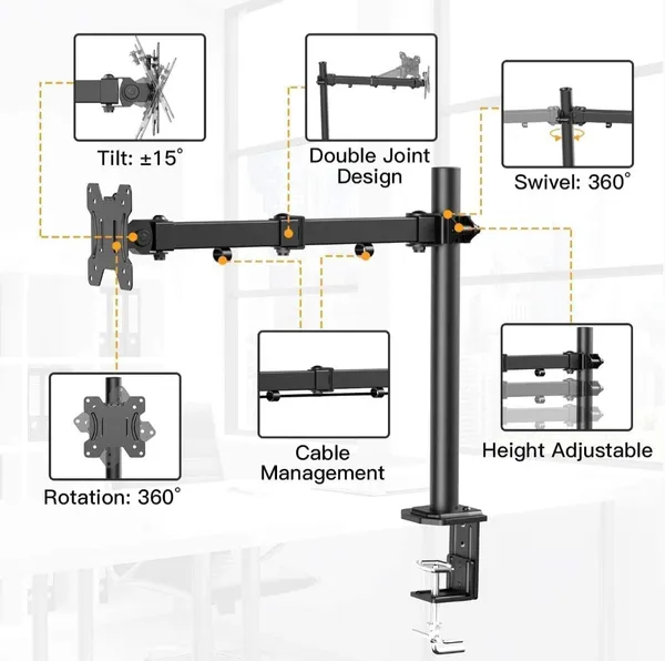 Metal_Home_Office_Black_Monitor_Arm