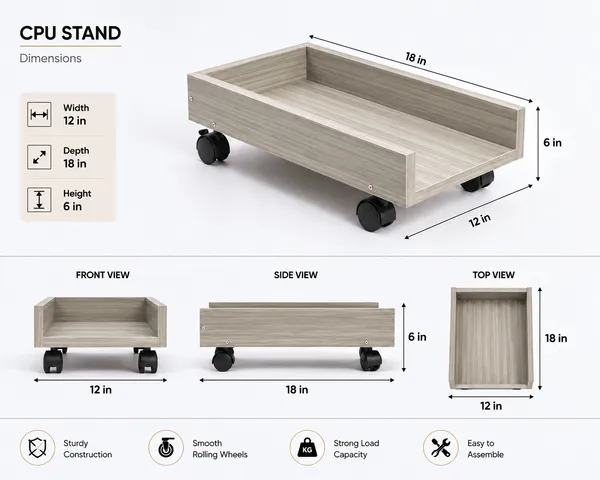 Wooden_Home_Office_Beige_Cpu_Trolley