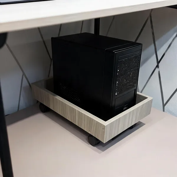 Wooden_Home_Office_Beige_Cpu_Trolley