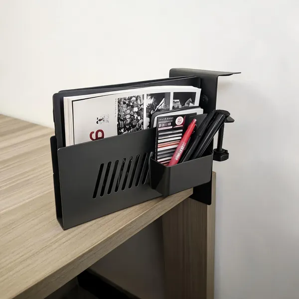 Metal_Home_Office_Black_Desk_Side_Organiser