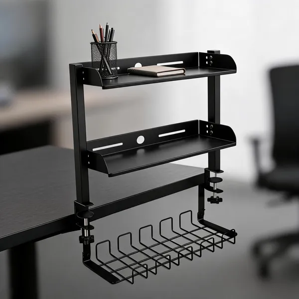 Metal_Home_Office_Black_Desk_Shelf