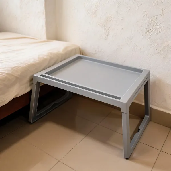 Plastic_Home_Office_Grey_Bed_Table