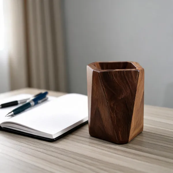 Wooden_Home_Office_Brown_Pen_Stand